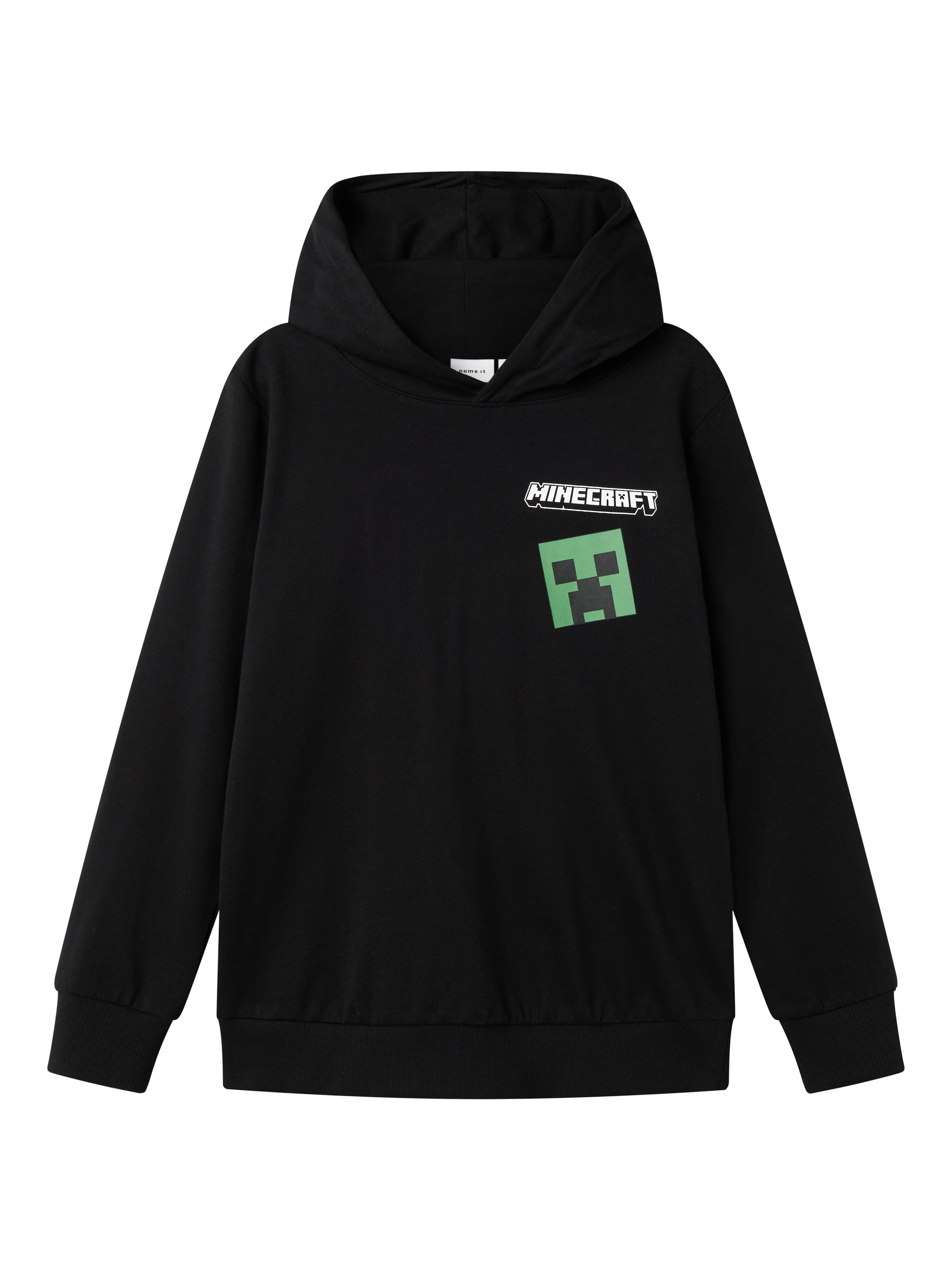 Sweat 'NKMJacot Minecraft' NAME IT en noir : devant