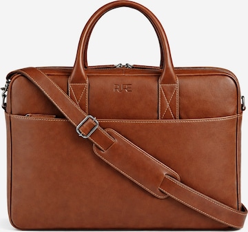 PURE Studios Laptop bag 'NAOS' in Brown: front