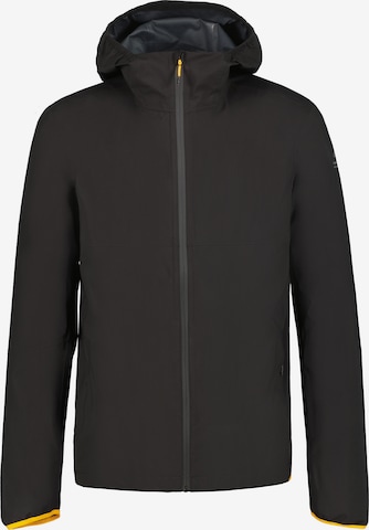 Giacca per outdoor 'Menki' di Rukka in nero: frontale