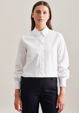 SEIDENSTICKER Bluse i hvit