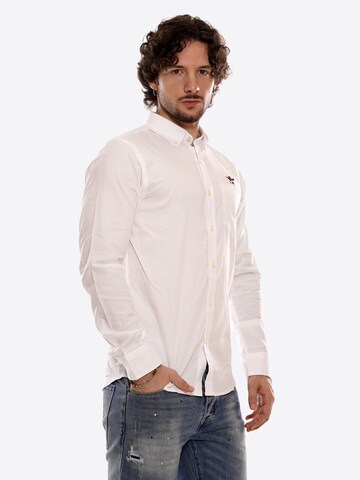 Aeronautica Militare Shirt 'CA127721303 CELESTE' in Weiß