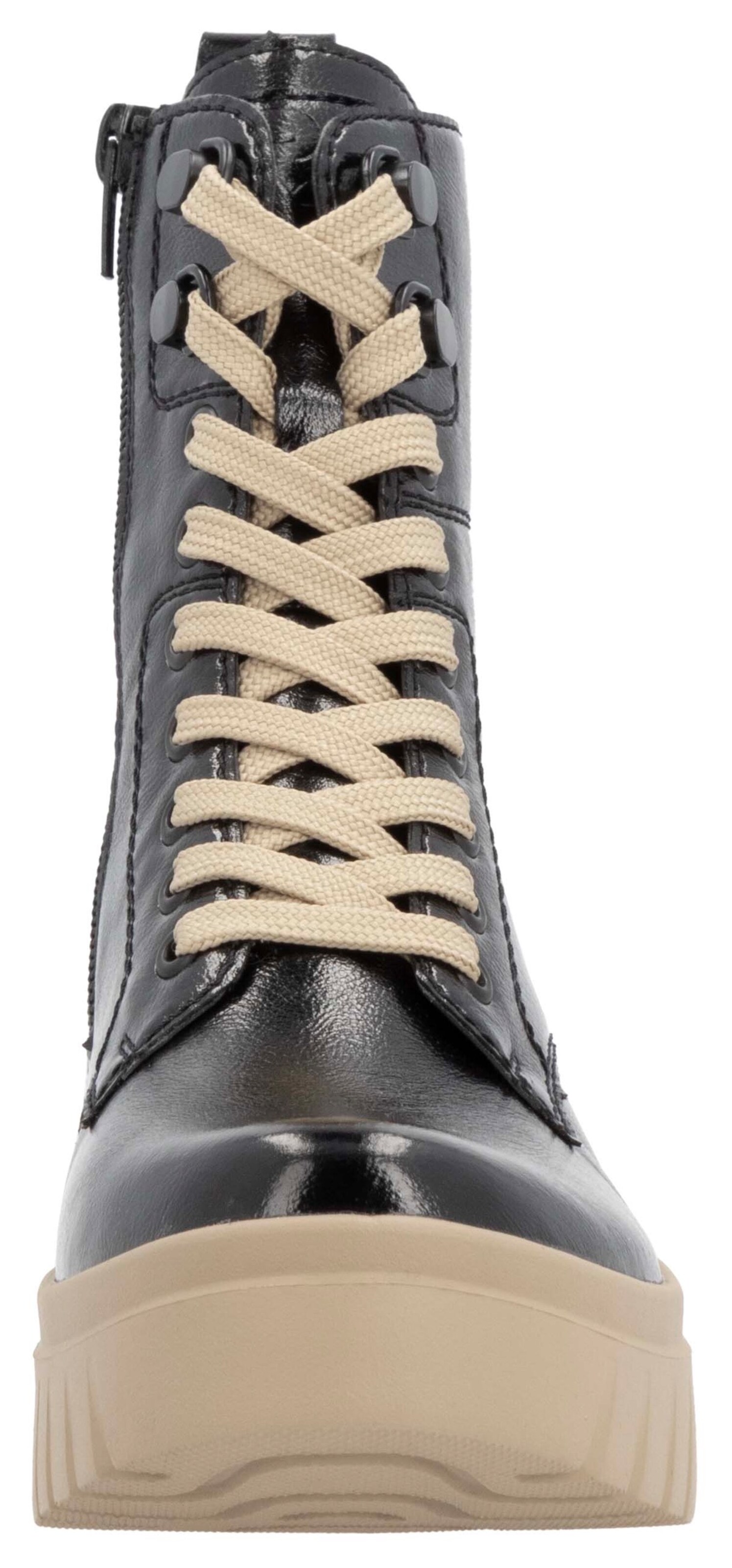 Stivaletto stringato di Rieker Sport in nero