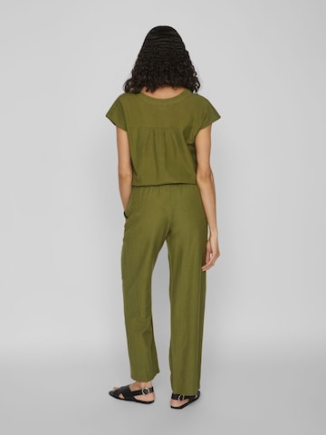VILA tavaline Püksid 'Prisilla', värv roheline