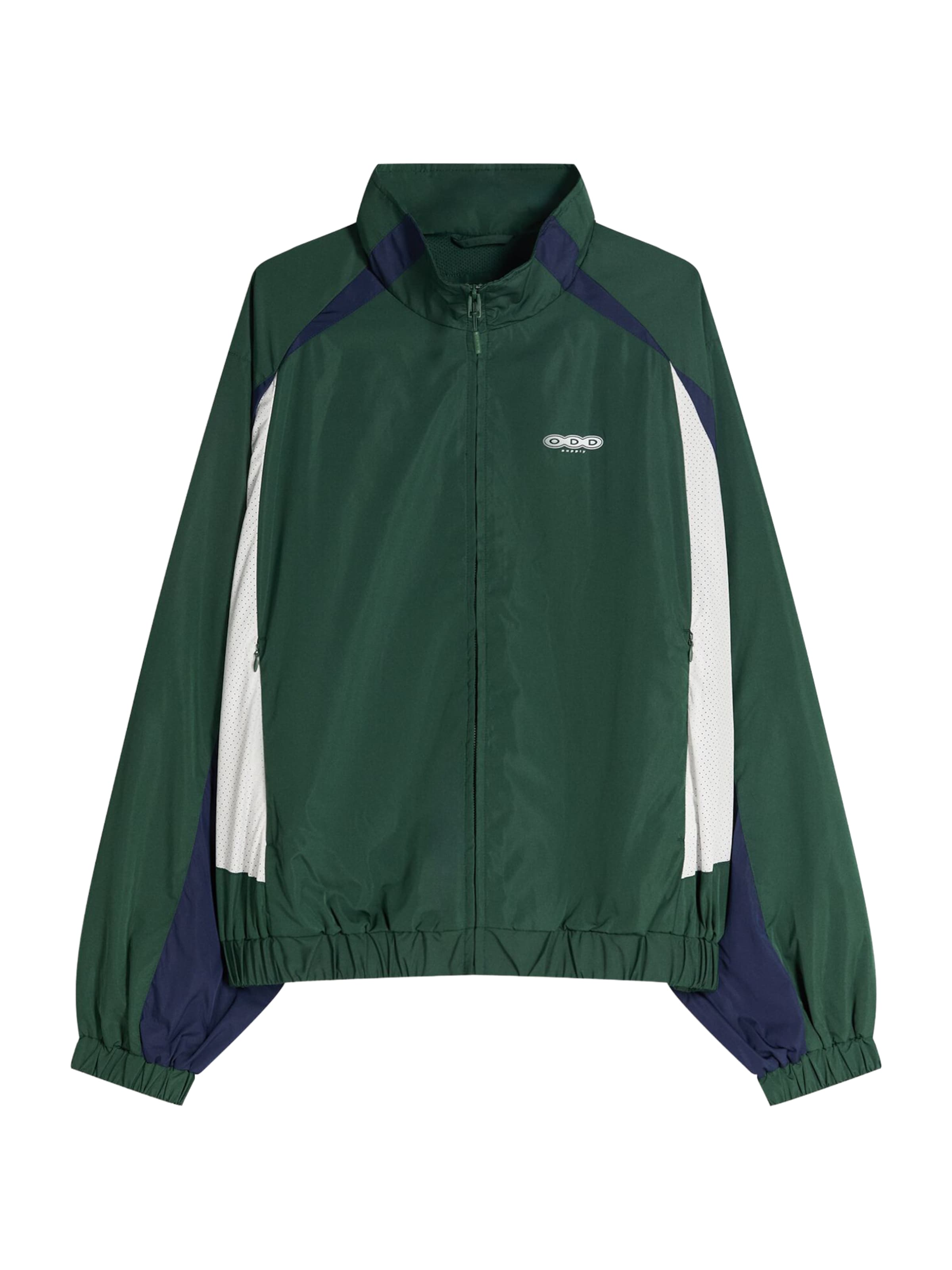 Giacca di mezza stagione di Bershka in verde: frontale