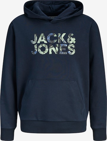 Sweat 'JJEJEFF' Jack & Jones Junior en bleu : devant