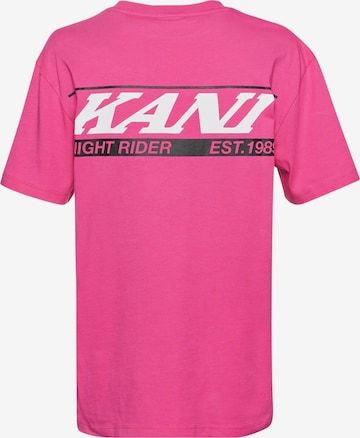 Maglietta 'Nightrider' di Karl Kani in rosa