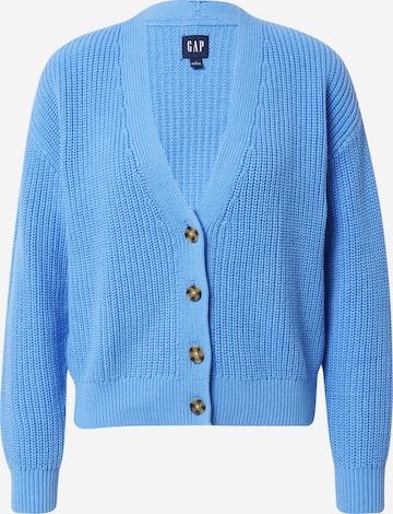 GAP Knit Cardigan in Blue: front