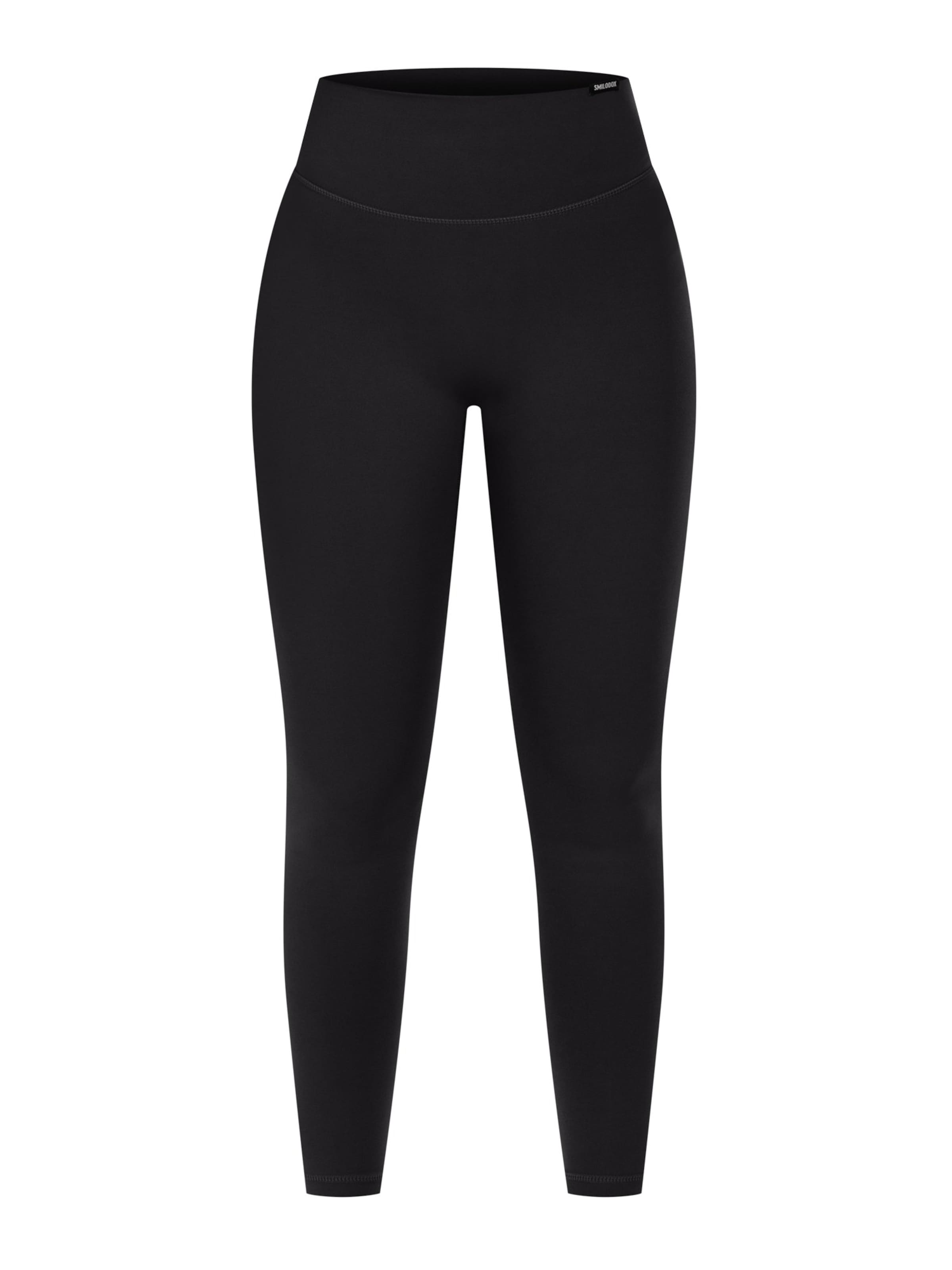 Leggings Smilodox en noir : devant