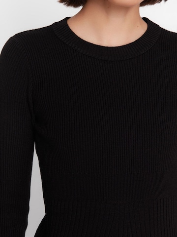Trendyol Knit dress in Black