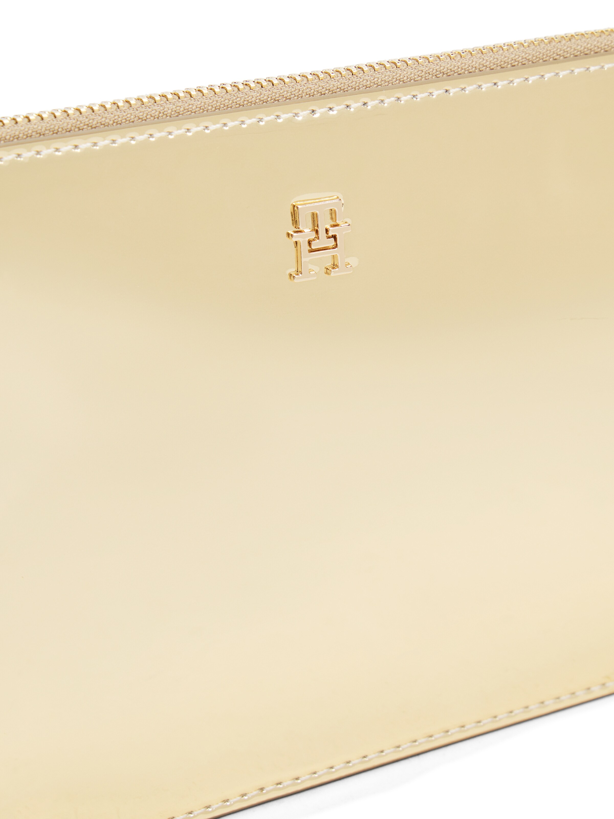 TOMMY HILFIGER Schultertasche in Gold