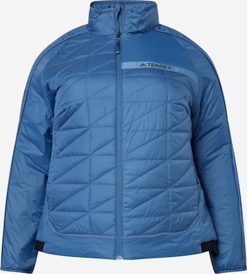 ADIDAS TERREX Athletic Jacket 'Multi Insulated ' in Blue: front