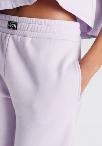 LASCANA Tapered Pants in Purple