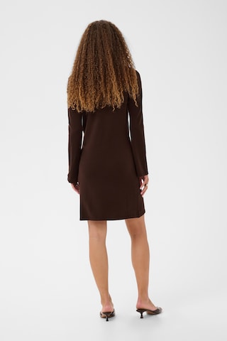 SAINT TROPEZ Kötött ruhák 'Kleid  Amber' - barna