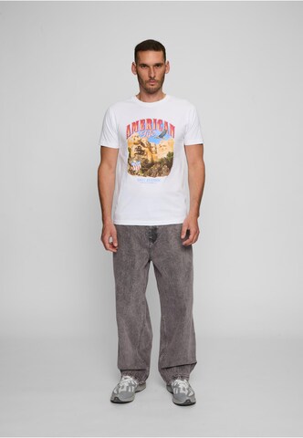 MT Men T-Shirt 'American Life Mount' in Weiß