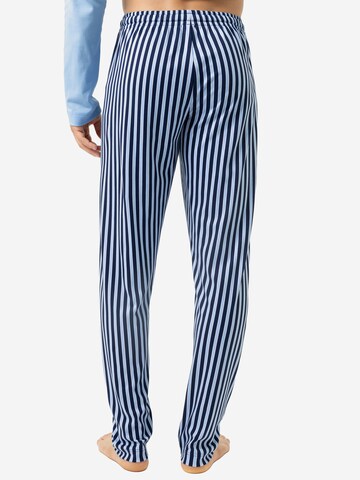 Pantalon de pyjama 'Graphic Stripes' Mey en bleu