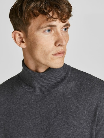 JACK & JONES - Pullover 'Emil' em cinzento