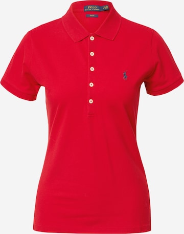 Polo Ralph Lauren Μπλουζάκι 'JULIE' σε κόκκινο: μπροστά