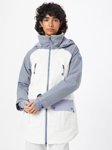 Veste outdoor 'Prowess' BURTON en blanc : devant