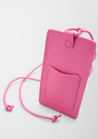 s.Oliver Smartphone case in Pink