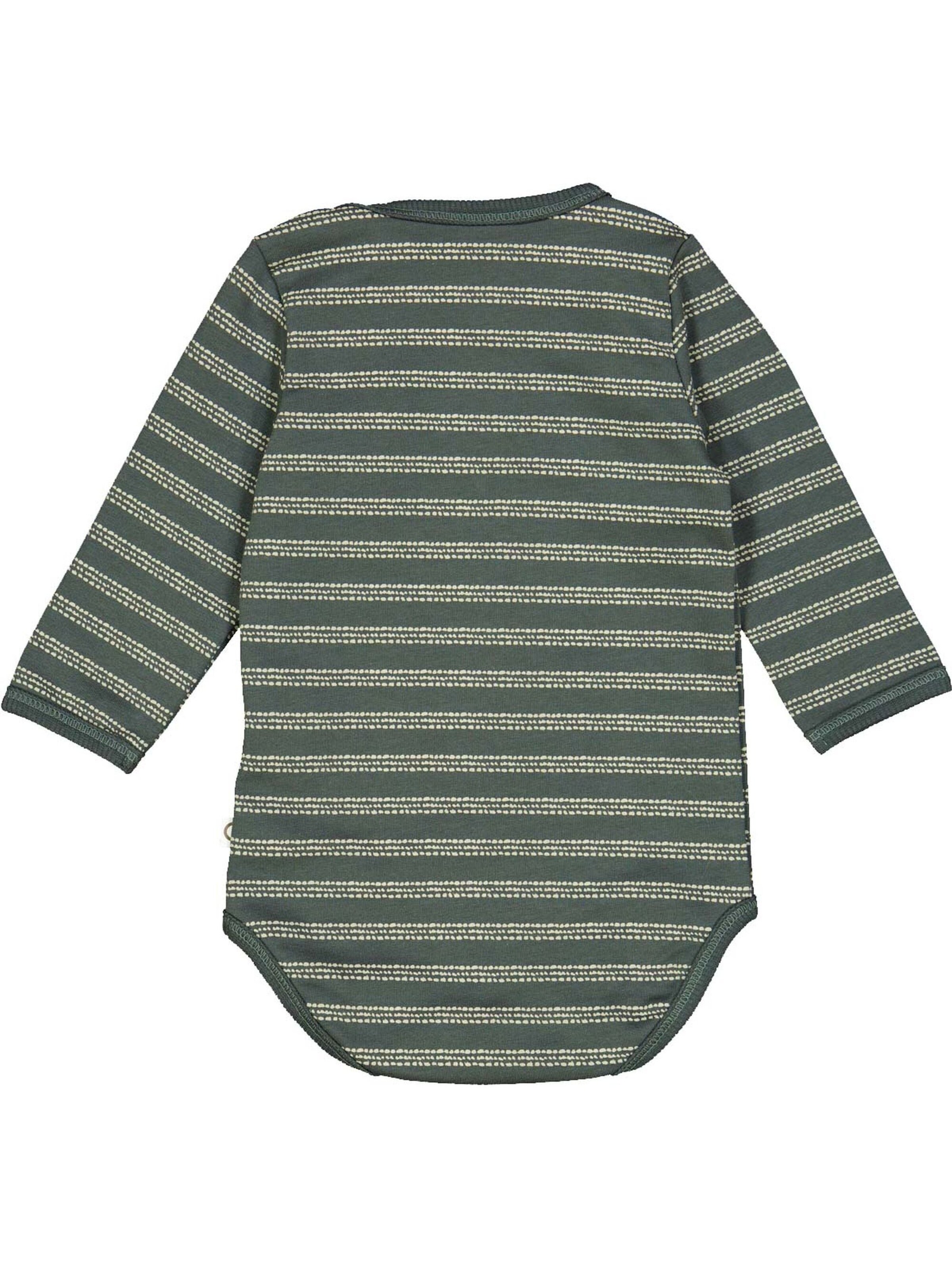 Barboteuse / body Müsli by GREEN COTTON en gris