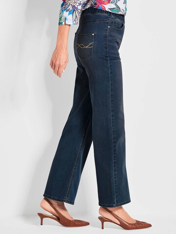 Wide Leg Jean Goldner en bleu