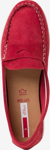 s.Oliver Moccasins in Red