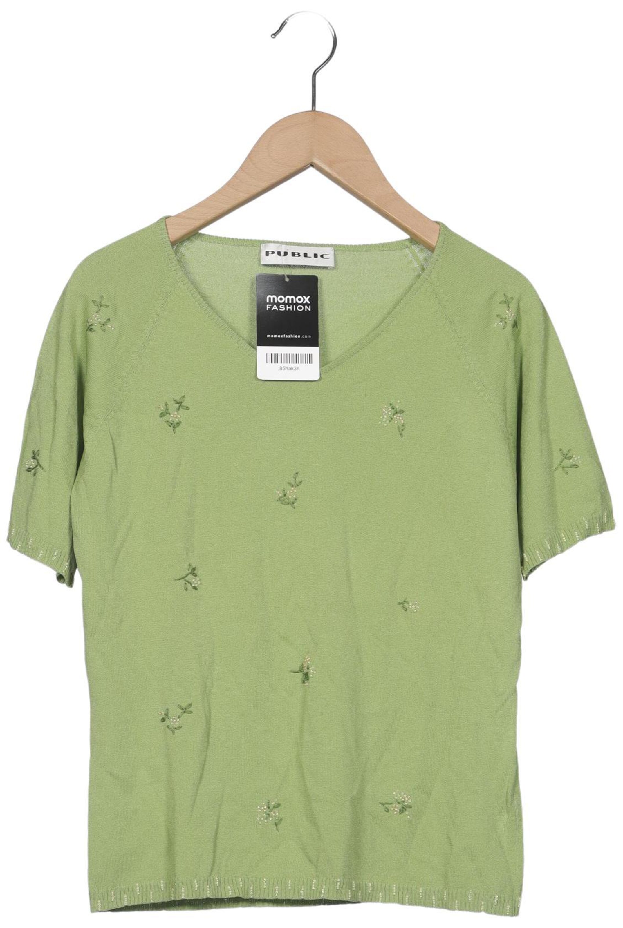 Public Pullover M in Grün: Vorderseite