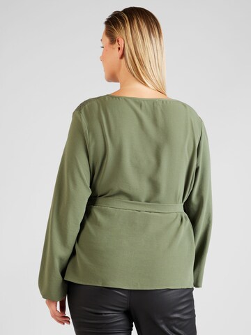 ABOUT YOU Curvy Bluse 'Julika' i grøn