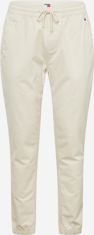 Effilé Pantalon 'AUSTIN' Tommy Jeans en beige : devant