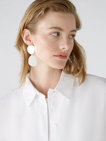 OUI Bluse in Weiß