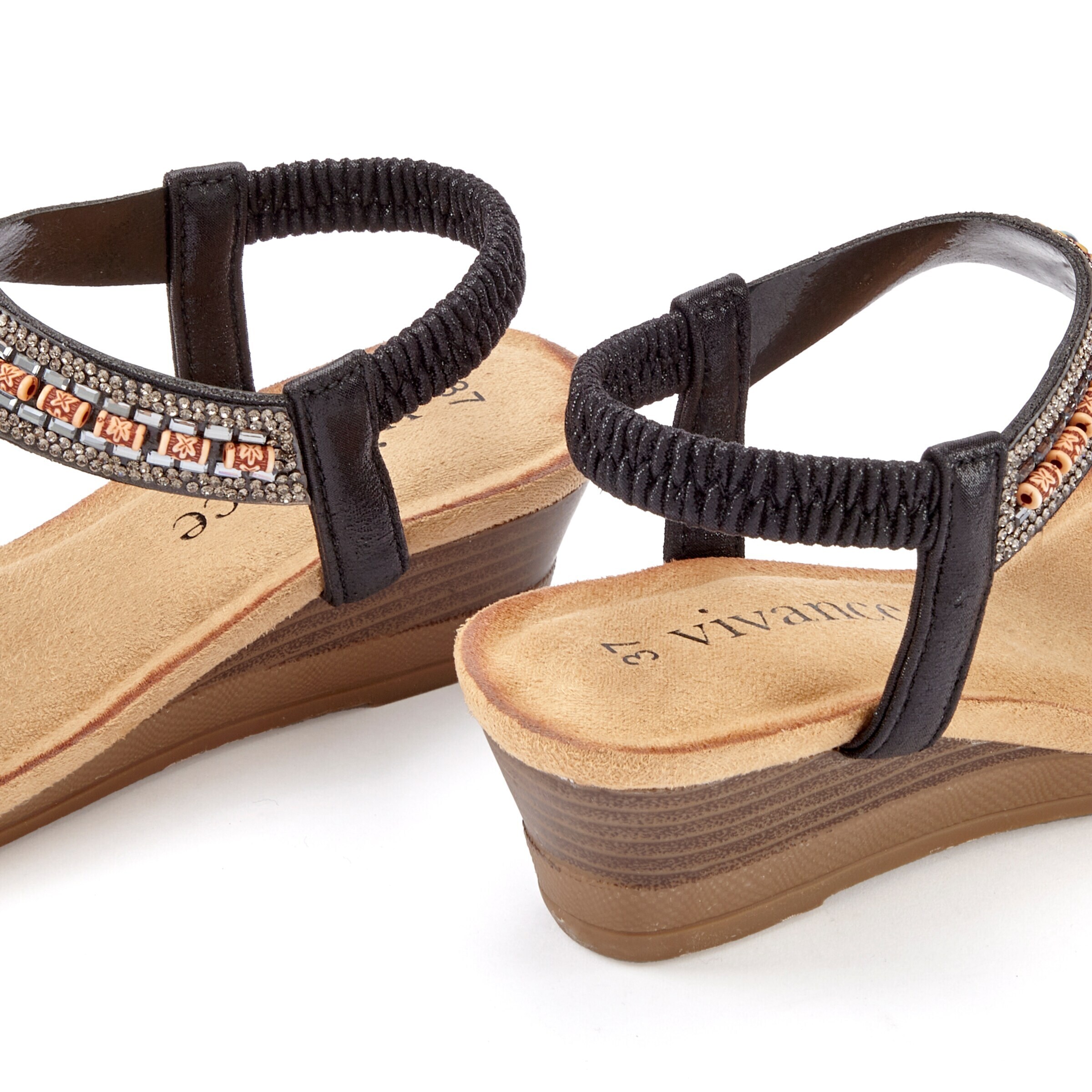 VIVANCE Sandals in Black