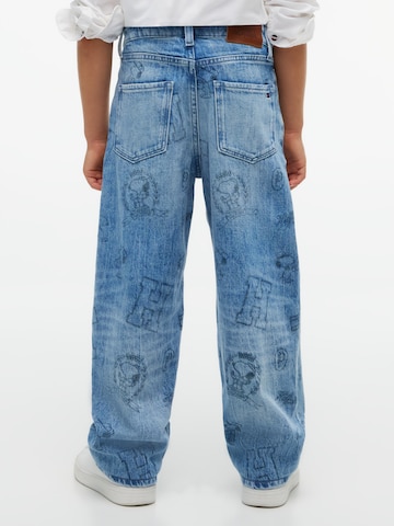 TOMMY HILFIGER Baggy Jeans 'PEANUTS' i blå