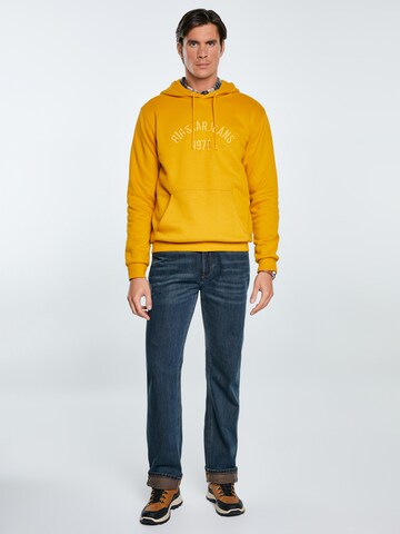 Sweat-shirt 'ASLAN' BIG STAR en jaune