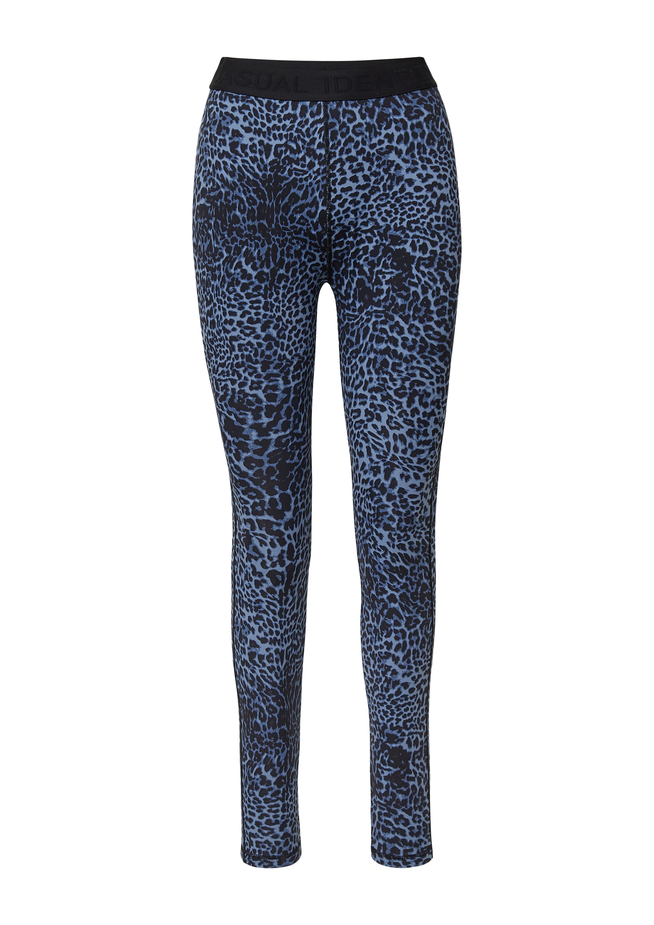 comma casual identity Skinny Leggings in Blue: front
