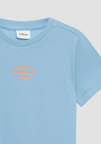 T-Shirt s.Oliver en bleu