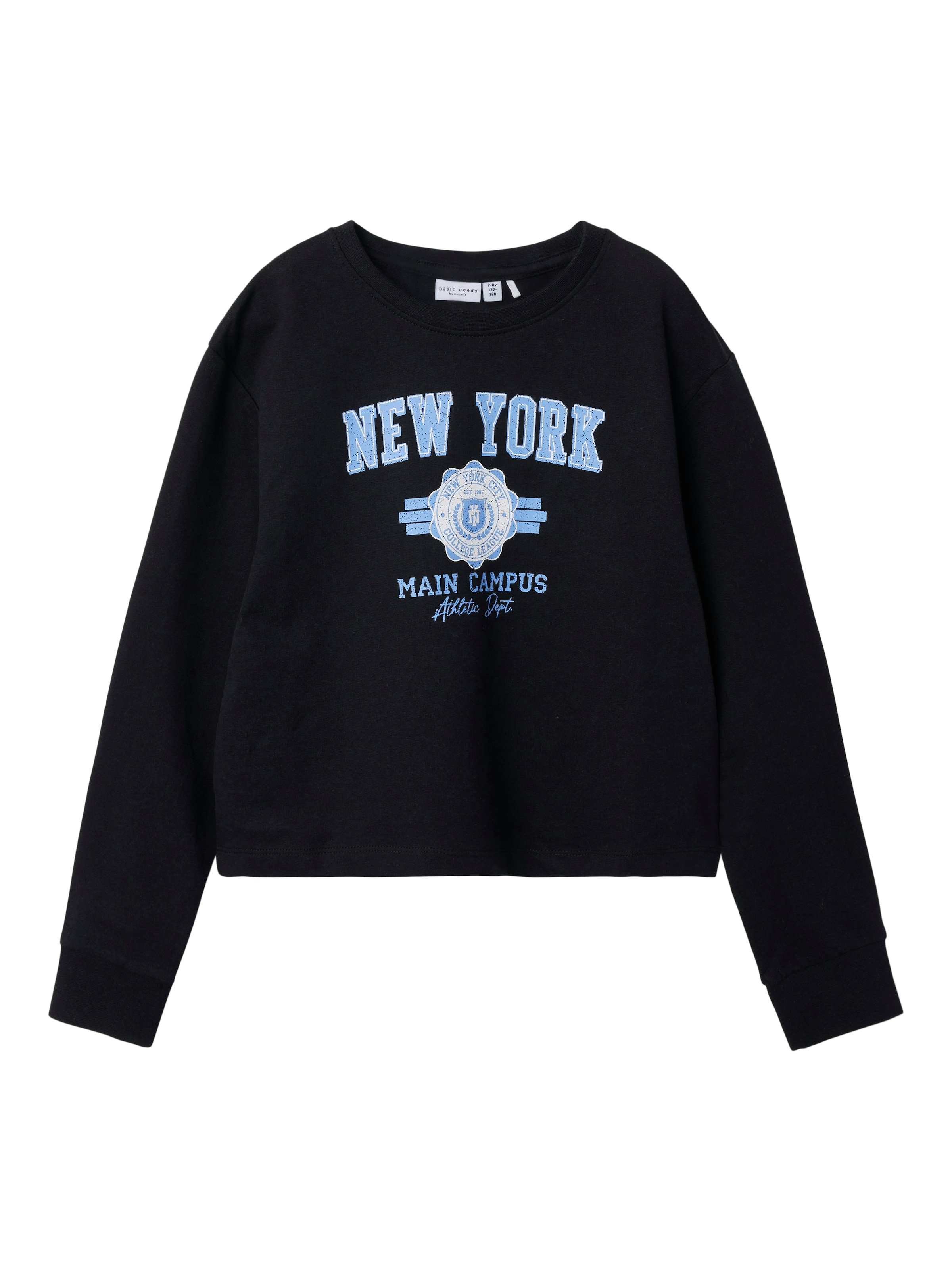 NAME IT Mikina 'Vanita' – černá: přední strana