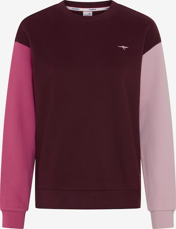 KangaROOS Sweatshirt in Rot: Vorderseite