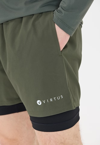 Virtus Regular Shorts 'Zayne' in Grün