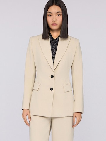 Trussardi - Blazer en beige: frente