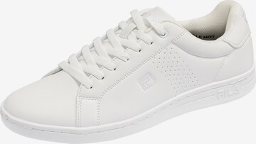 FILA Låg sneaker 'CROSSCOURT' i vit: framsida