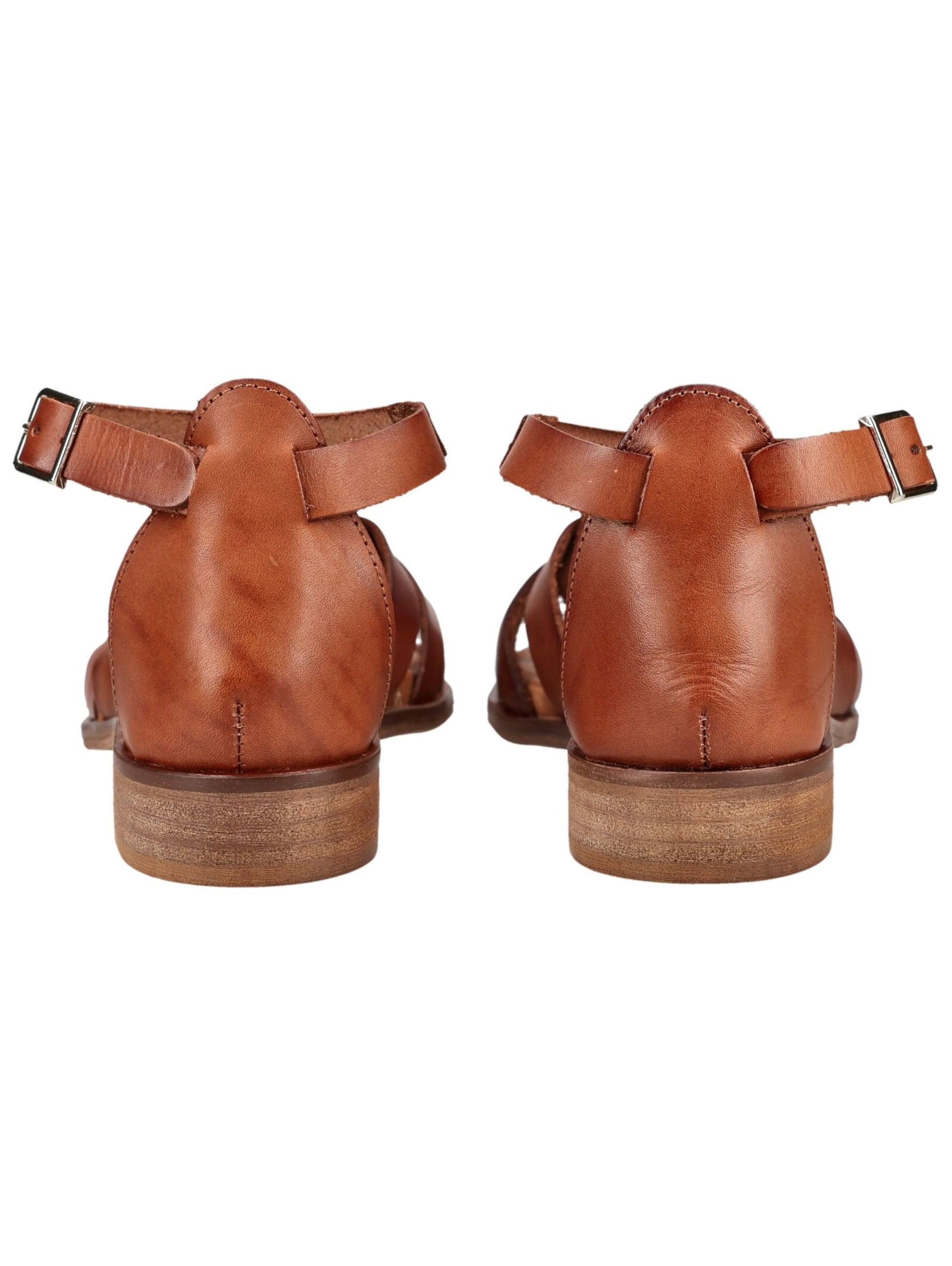 PAVEMENT Strap sandal 'Oprah' in Brown