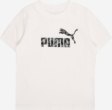 PUMA T-Shirt 'Essential' in Weiß: Vorderseite