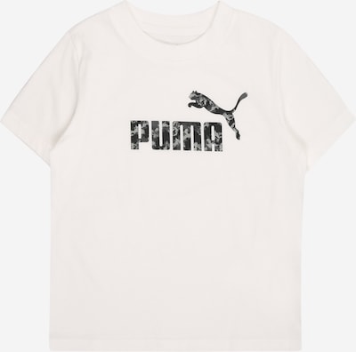PUMA T-Shirt 'Essential' en gris / noir / blanc, Vue avec produit