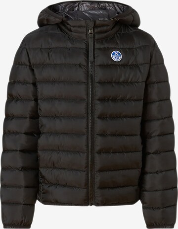 North Sails Between-Season Jacket 'Skye Puffer' in Black: front