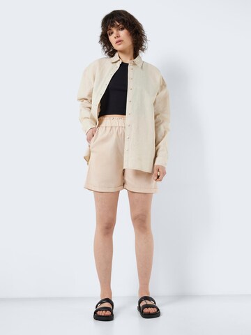 Noisy may Loosefit Broek 'MOYA' in Beige