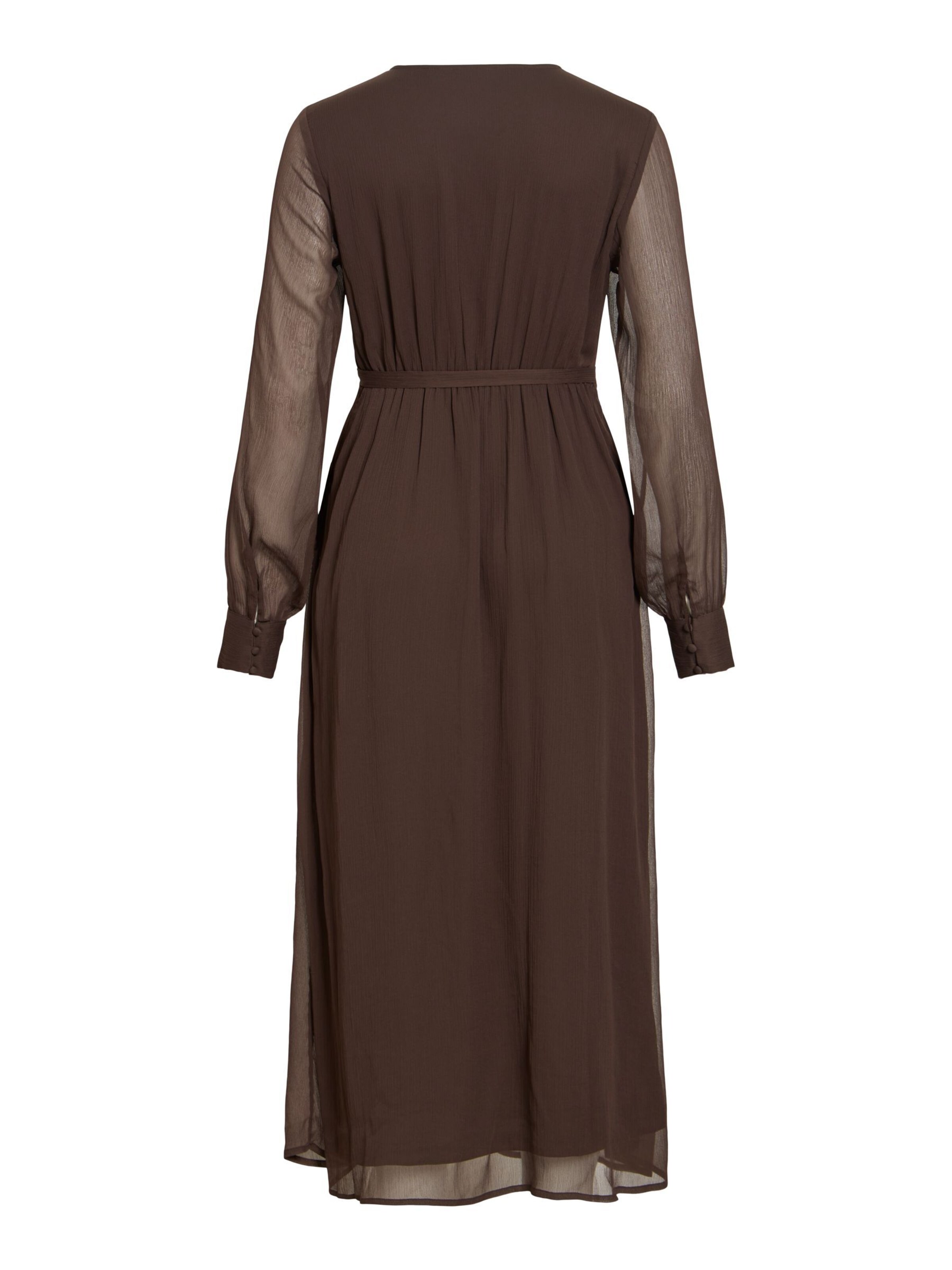 VILA Dress 'VIFalia' in Brown