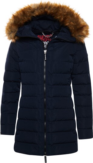 Superdry Veste bavaroise en bleu marine, Vue avec produit