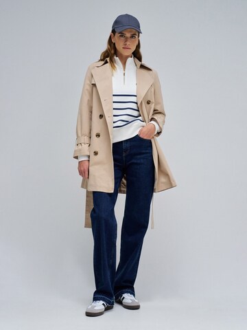 Sweat-shirt Salsa Jeans en blanc