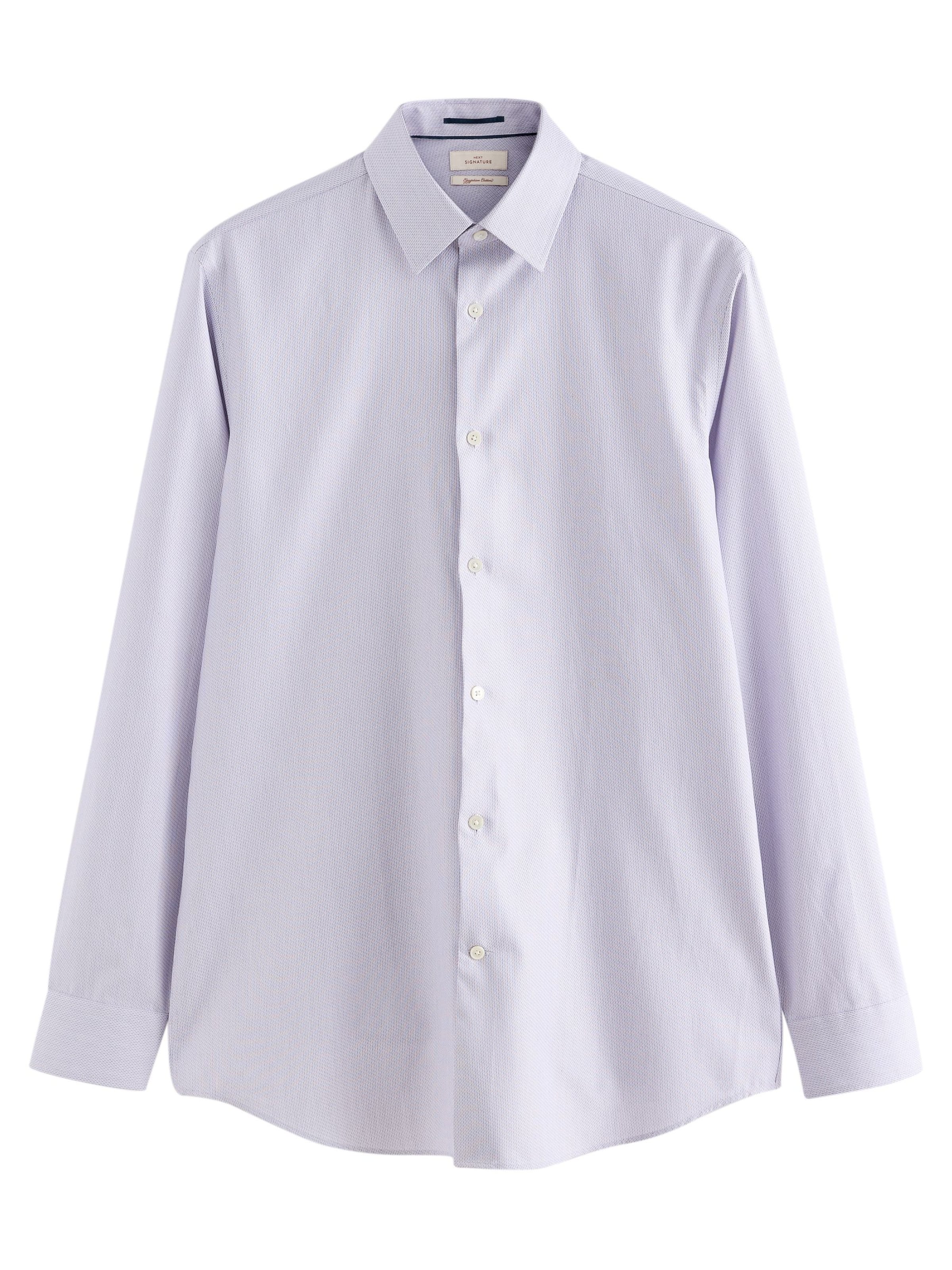 Next Regular Fit Skjorte i lilla: forside