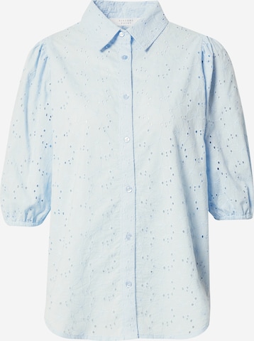 SISTERS POINT Blouse 'VIBBY' in Blauw: voorkant